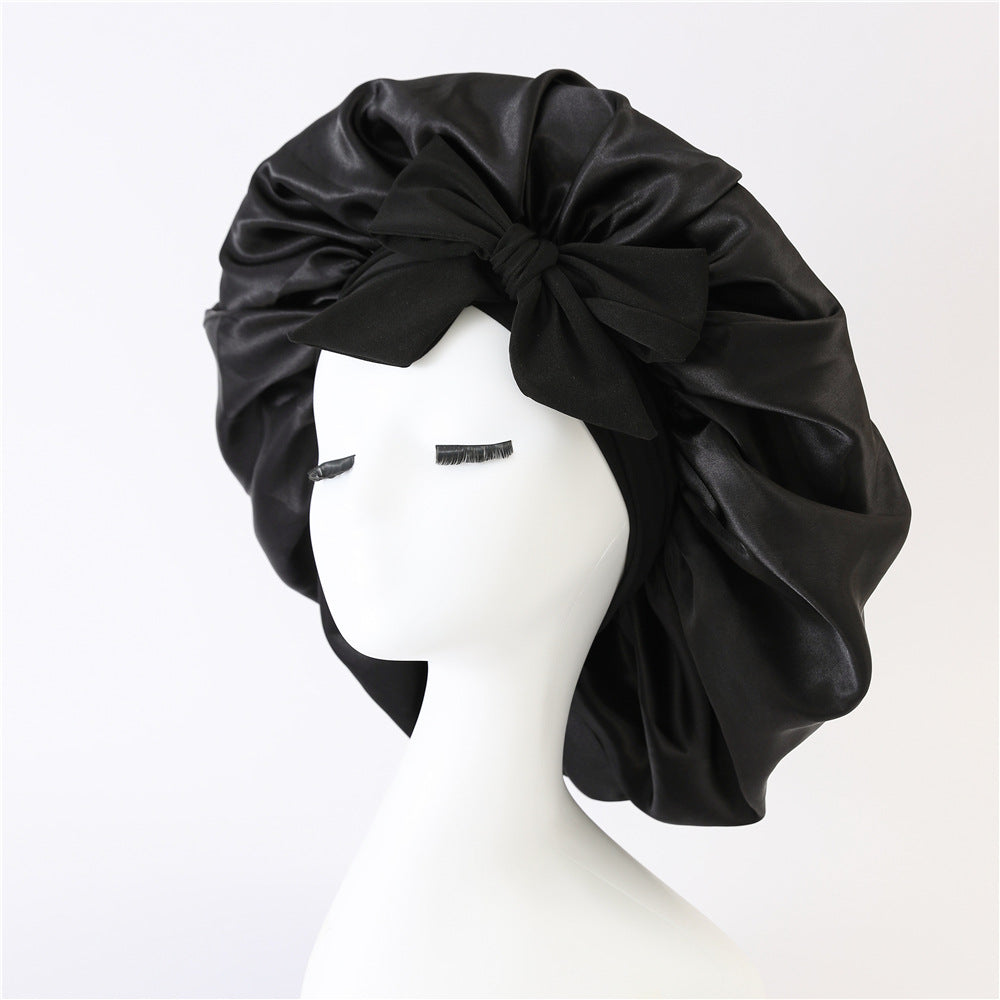 GA Brand Satin Bonnet – Silky Hair Protection for Braids, Locs & Curly Hair