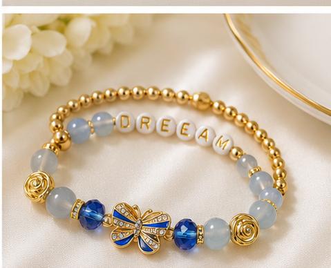 GA Brand Dream Butterfly Bracelet Set