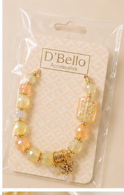 GA Brand Golden Breeze Charm Bracelet