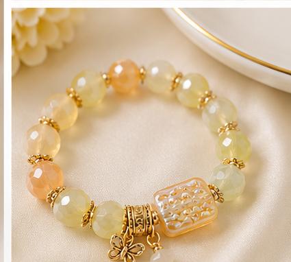 GA Brand Golden Breeze Charm Bracelet