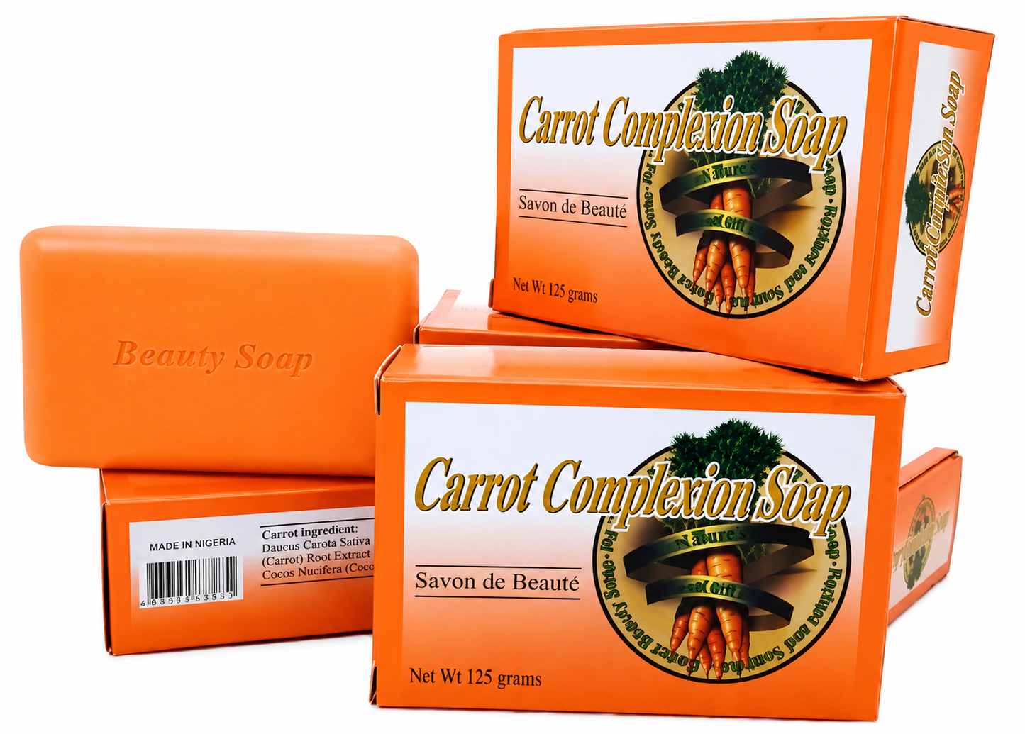 Carrot Complexion  Brightening Soap