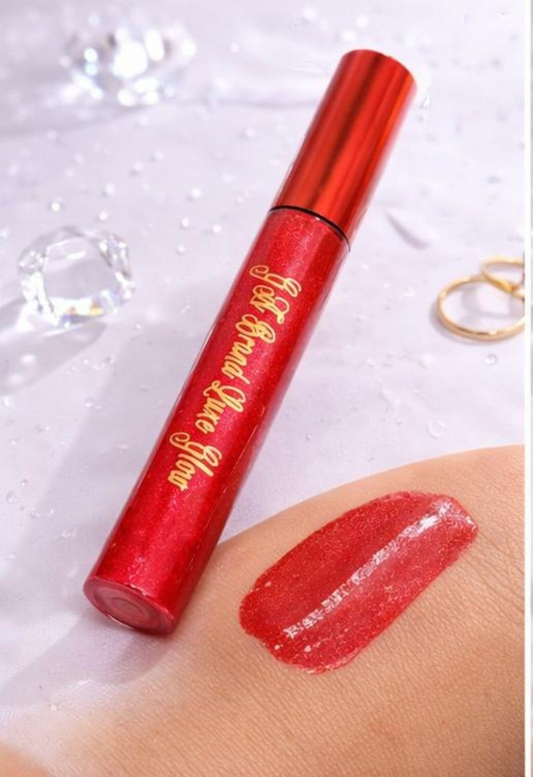 GA Brand Luxe Glow Lip Gloss – Shiny, Smooth & Non-Sticky