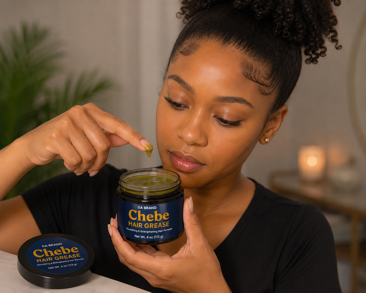 Chebe Hair Grease – Strengthen, Moisturize & Grow Hair Faster